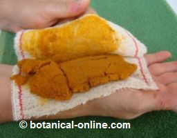 open turmeric poultice